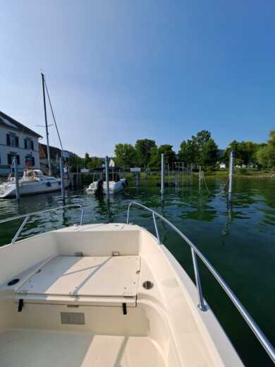 Bodman-Ludwigshafen Motorboat Quicksilver Activ 675 Open alt tag text