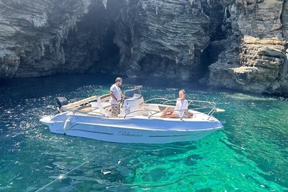 Miete Motorboot Cream Open Castellammare del Golfo
