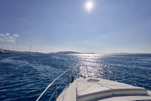 Motorboat Azimut 42 Flybridge Planimetria della barca