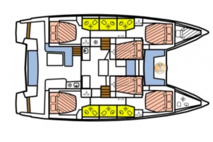 Verhuur Catamaran LAGOON 50 Mahé