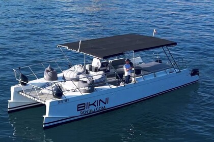 Hire Motorboat HALF Day  Catamaran rentals Bikini Rovinj