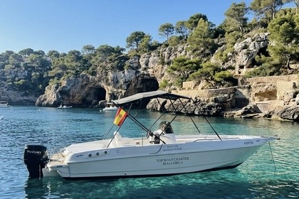 Miete Motorboot OPen Six Cala d’Or
