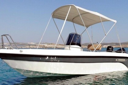 Rental Motorboat Poseidon Poseidon White BLU WATER 170 Milos