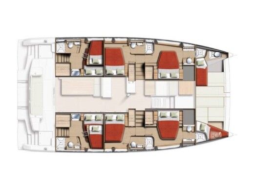 Catamaran  Bali 5.2 Boat design plan