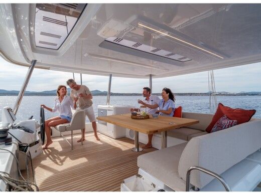 Catamaran  Lagoon 55 Boat design plan