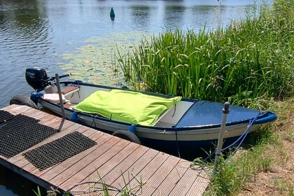 Verhuur Motorboot Stalen vlet buitenboordmotor - vecht Nigtevecht