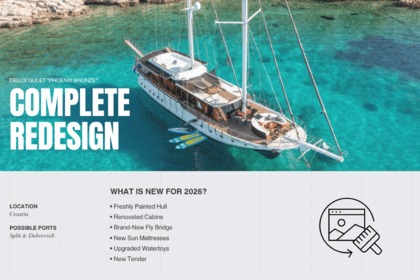 Alquiler Goleta Custom made Gulet Puerto de Split