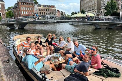 Charter Motorboat Jan van Gent 8.20 open Leiden