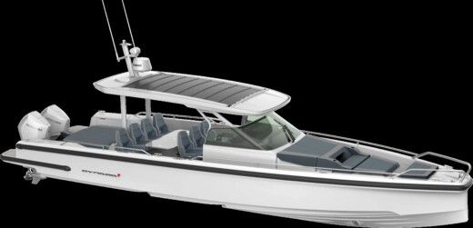 Motorboat Axopar 37 ST Brabus Line Plattegrond van de boot