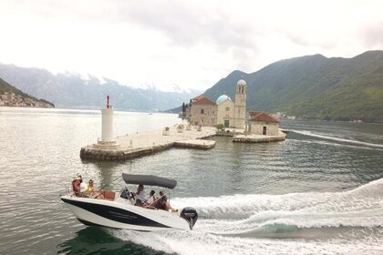 Charter Motorboat Explore Boka Bay and swim into Blue Cave!!! --- BLUE CAVE --- swim party Kotor