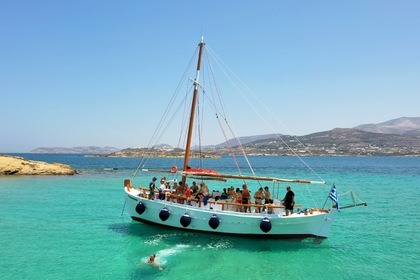 Rental Motorboat Traditional Boat Trexandiri Paros