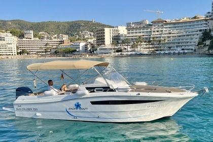 Aluguel Lancha Pacific Craft 750 Sun Cruiser Palma de Mallorca