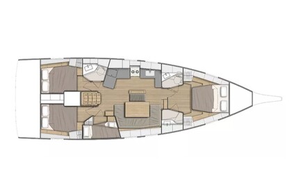 Alquiler Velero  Oceanis 46.1 (bunk cab) Olbia