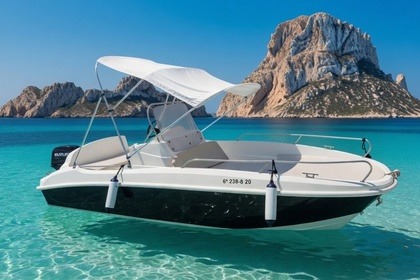 Rental Boat without license  Remus 450 Ibiza
