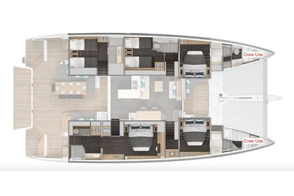 Location Catamaran  Lagoon 60 Salerne