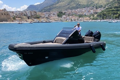 Miete RIB Marinella Techno Hull 8metri Castellammare del Golfo
