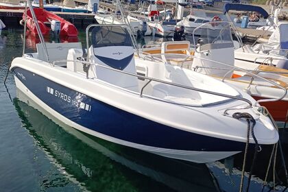 Noleggio Barca senza patente  ORIZZONTI SYROS BLUE 190 Taormina