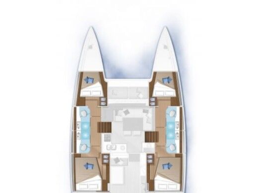 Catamaran Lagoon Lagoon 40 Boat design plan
