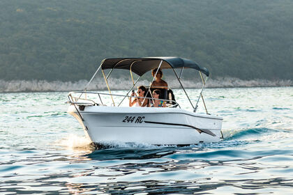 Rental Motorboat Aquafish 550 Rabac