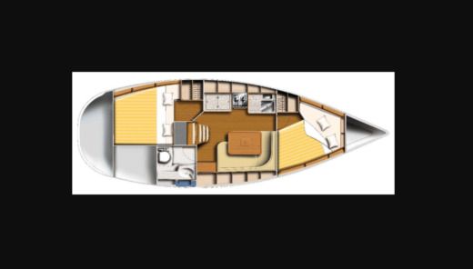 Sailboat Poncin Harmony 34 boat plan