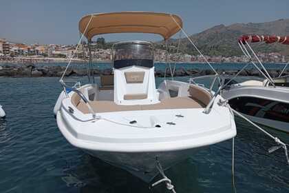 Charter Boat without licence  allegra Q20 Giardini Naxos