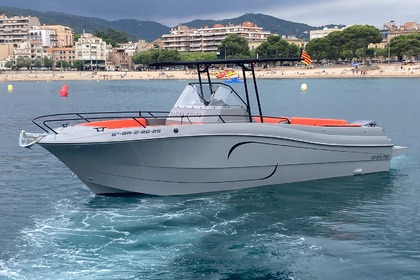 Alquiler Lancha Pacific Craft Open 750 Black Edition Sant Feliu de Guíxols