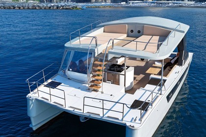 Alquiler Lancha CATAMARAN SB380 - Terrace Master Sorrento