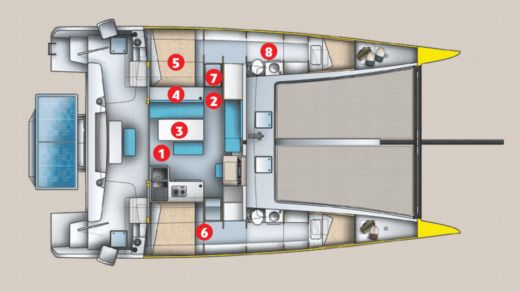 Catamaran Marsaudon Composites ORC 42 Boat design plan