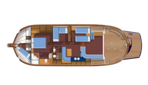 Motor Yacht Menorquin 180 Boat design plan