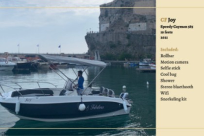 Rental Boat without license  SPEEDY Cayman Amalfi