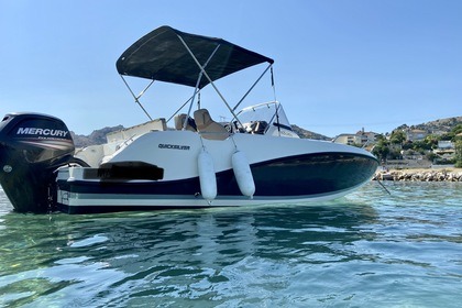 Rental Motorboat Quicksilver Open 605 Marseille