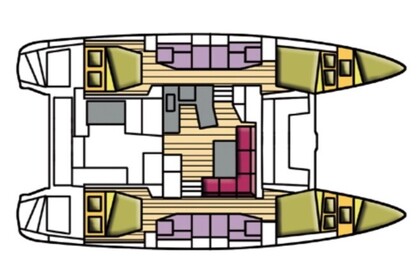 Miete Katamaran  Lagoon 42 St. Vincent und die Grenadinen