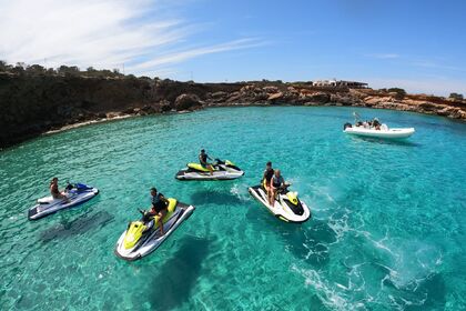 Charter Jet ski Tour Jet ski a CALA COMTE YAMAHA VX Ibiza