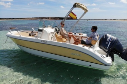 Charter Motorboat SESSA KEY LARGO 20 - Licencia Navegacion Ibiza