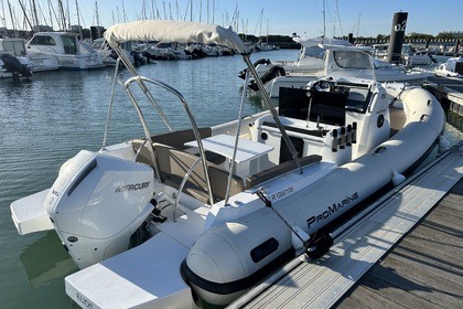 Aluguel Semi Rígido Pro Marine Helios 25 La Rochelle