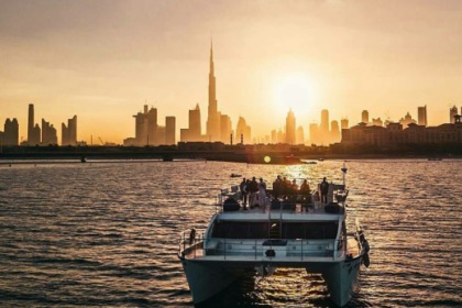 Verhuur Catamaran Custom Catamaran for Events and Big Groups Dubai