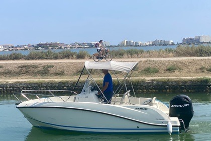 Location Bateau à moteur Quicksilver Open activ 555 PROMOTION AVANT HIVERNAGE ! Palavas-les-Flots