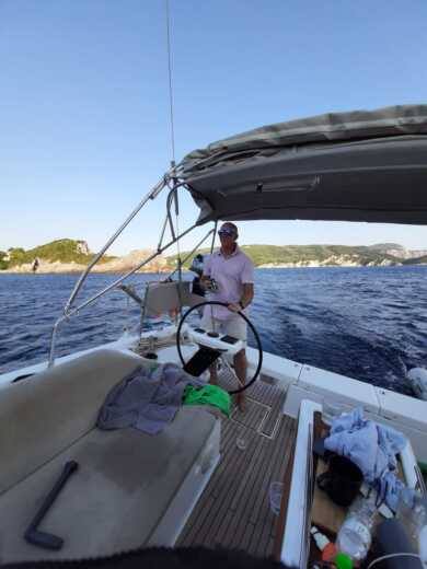 Corfu Sailboat Dufour Dufour 430 alt tag text