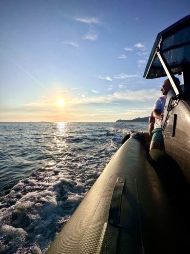 Santorini RIB Fost Stern drive alt tag text