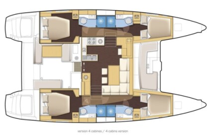 Hyra båt Katamaran  Lagoon 450 Rhodos