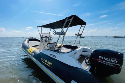 Verhuur RIB Nautica Led 750 GS XL Lège-Cap-Ferret