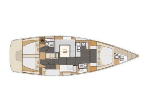 Sailboat ELAN IMPRESSION 50 Boat design plan