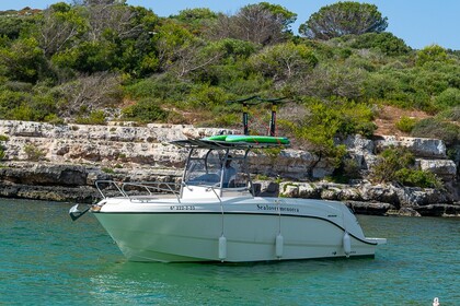 Aluguel Lancha Quiksilver Active 805 fish Maó