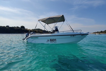 Rental Boat without license  Poseidon 170 Vourvourou