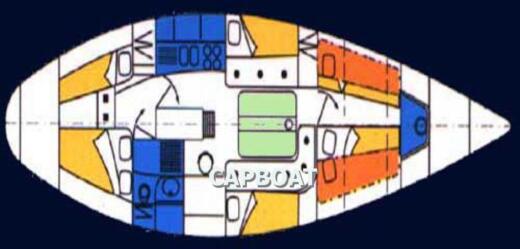 Sailboat Cobo Ron Holland boat plan