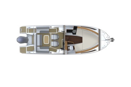 Verhuur Motorboot Jeanneau Cap Camarat 755 Wa Calvi