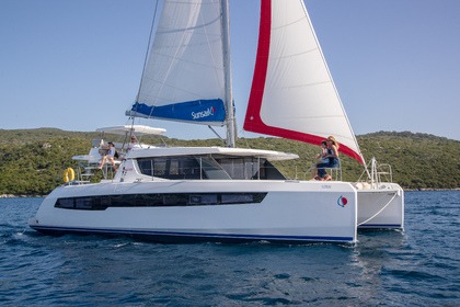Verhuur Catamaran  Sunsail 454L Road Town