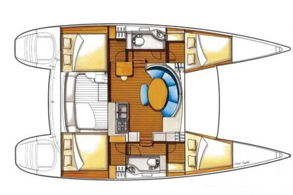 Charter Catamaran  Lagoon 380 Paros