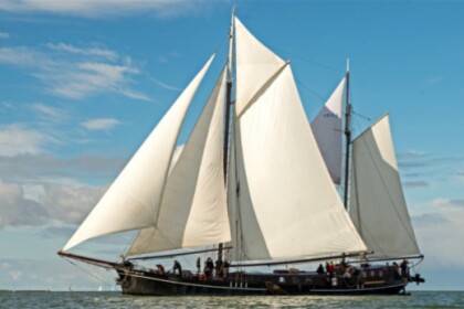 Charter Sailing yacht Custom Tweemast topzeil klipper Pouwel Jonas Harlingen