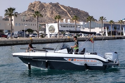 Location Bateau à moteur TRIDENT 630 open Alicante